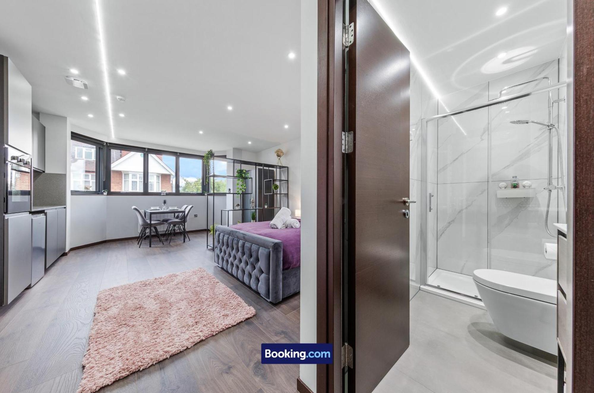 Stylish Studio Apt By Stay Smart Short Lets & Serviced Accommodation Woodstock With Free Wifi London Exteriör bild